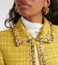 Valentino Embellished tweed jacket