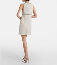 Valentino Embellished tweed minidress