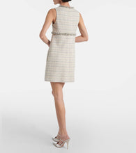 Valentino Embellished tweed minidress