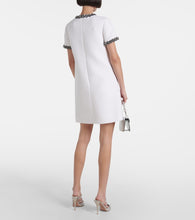 Valentino Embellished tweed minidress
