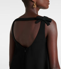Valentino Feather-trimmed minidress