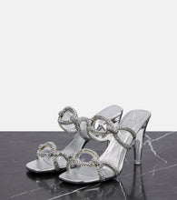 Valentino Garavani 1967 embellished leather chain mules