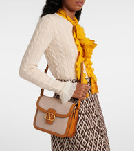 Valentino Garavani 9to5 VLogo Signature canvas shoulder bag