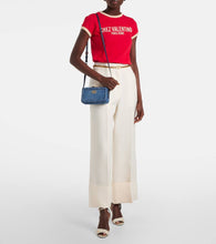 Valentino Garavani Alltime Mini denim shoulder bag