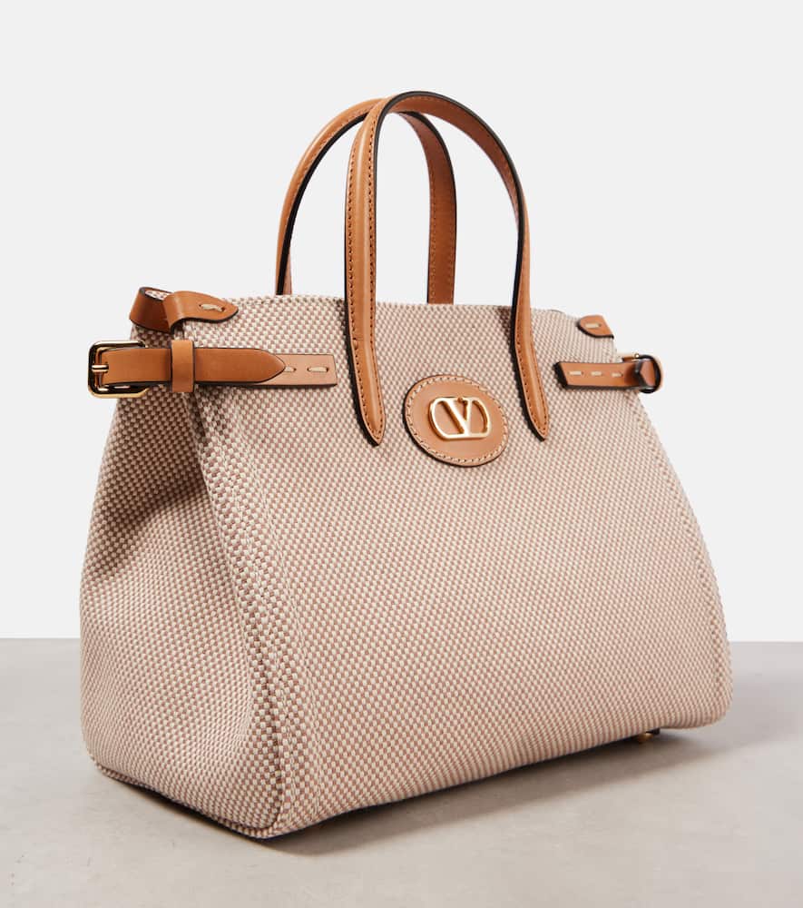 Valentino Garavani Antibes Small canvas tote bag
