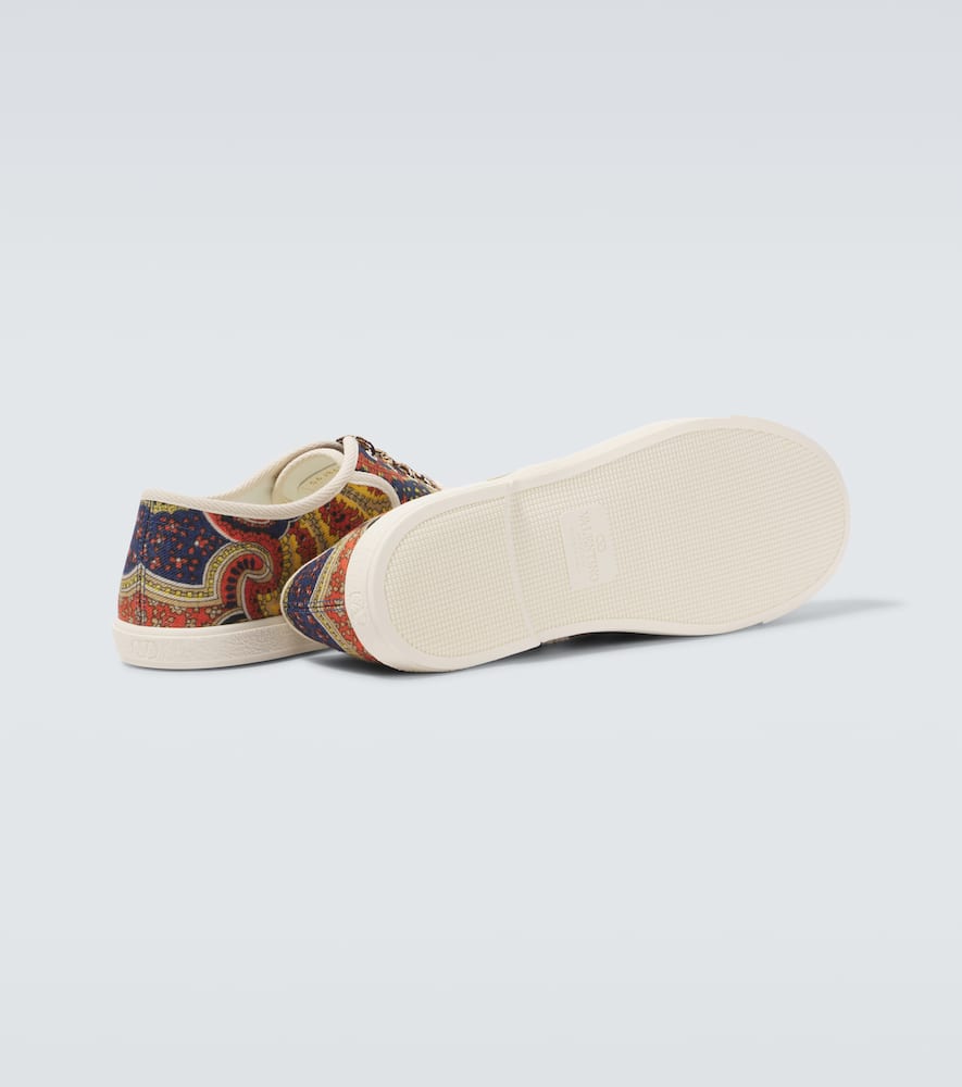 Valentino Garavani Bay By Bay VLogo denim sneakers