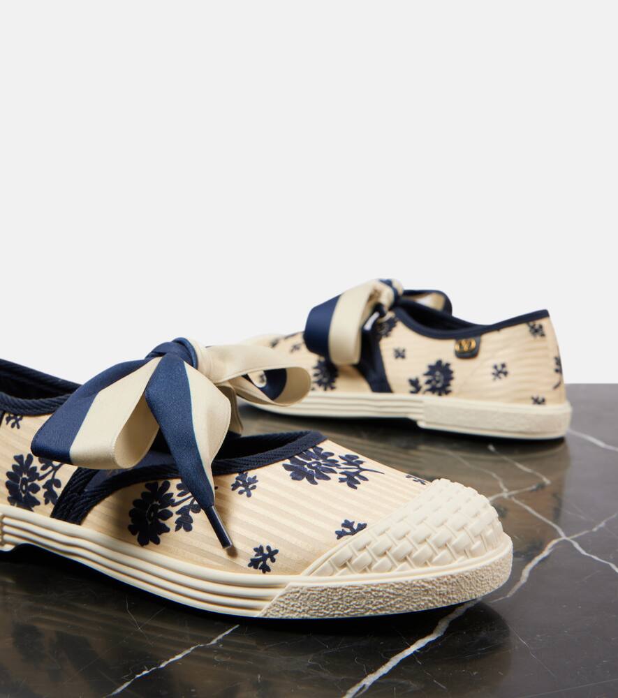 Valentino Garavani Bay By Bay printed canvas sneakers