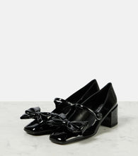 Valentino Garavani Bowjane 50 patent leather Mary Jane pumps