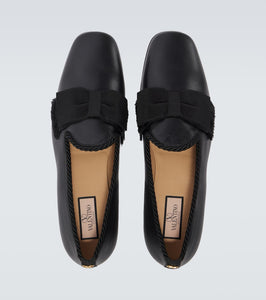 Valentino Garavani Bowow bow-detail leather loafers