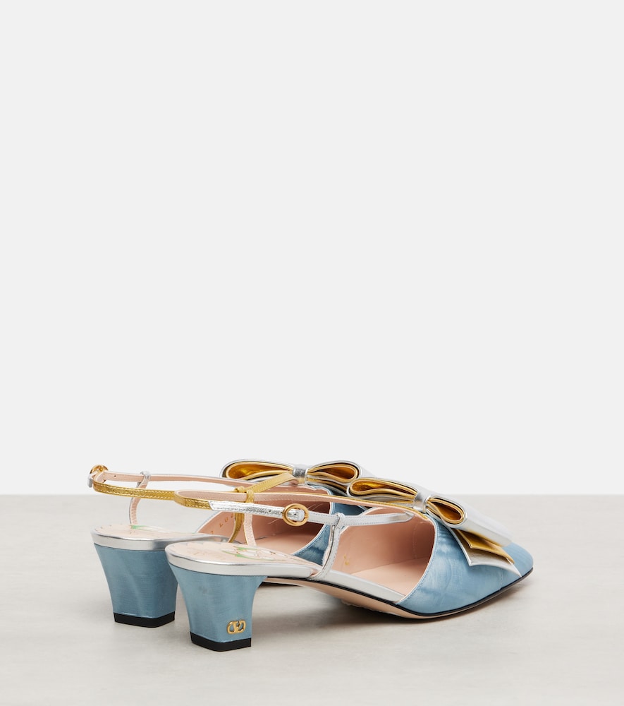 Valentino Garavani Bowow leather pumps