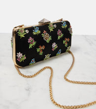 Valentino Garavani Carry Secrets embellished satin clutch