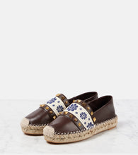 Valentino Garavani County Rockstud leather espadrilles