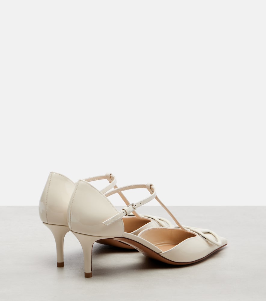 Valentino Garavani D'Orsay VLogo 65 patent leather pumps