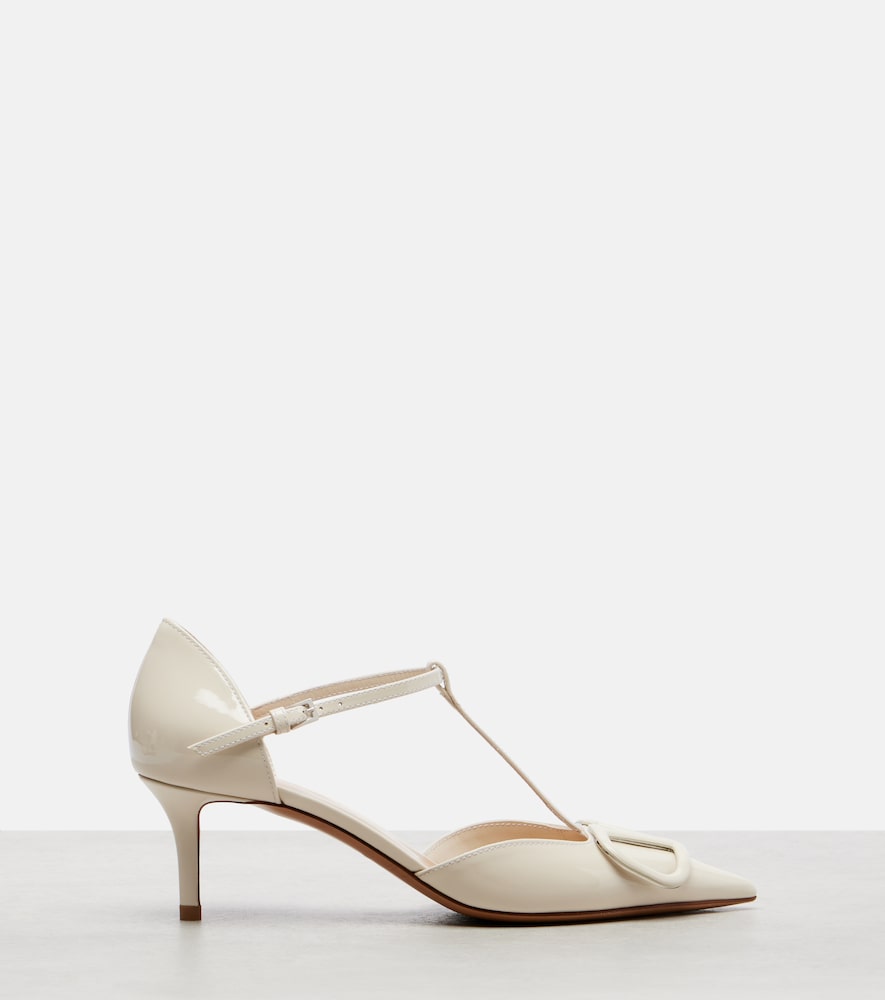 Valentino Garavani D'Orsay VLogo 65 patent leather pumps