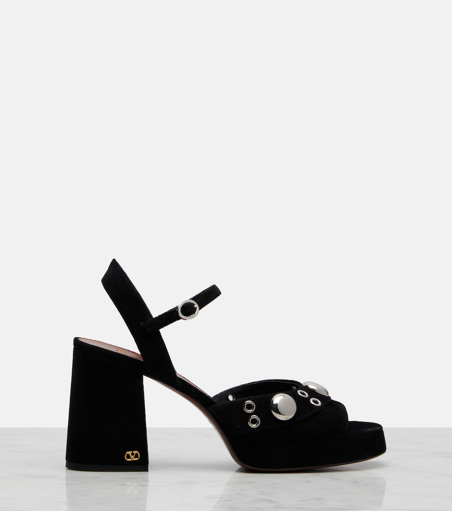 Valentino Garavani Embellished leather sandals