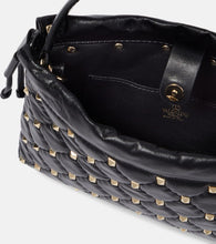 Valentino Garavani Embellished leather shoulder bag