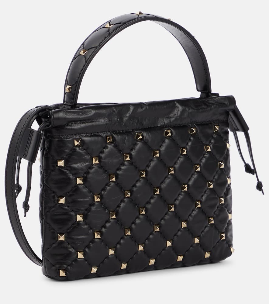 Valentino Garavani Embellished leather shoulder bag