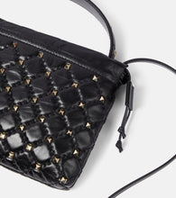 Valentino Garavani Embellished leather shoulder bag