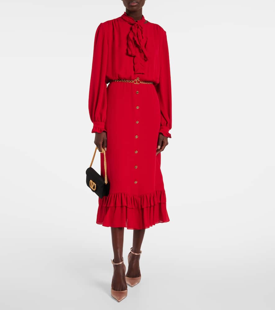 Valentino Garavani Eveninglam 100 satin pumps