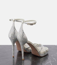 Valentino Garavani Eveninglam 115 embellished satin sandals