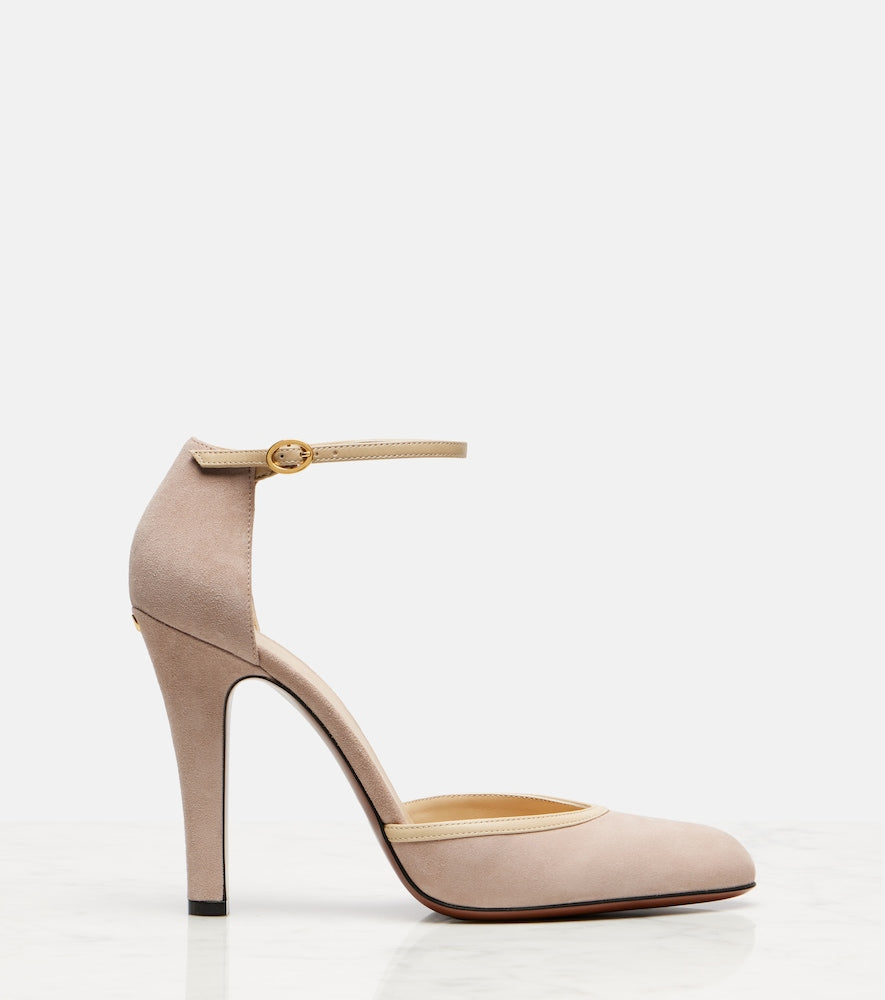 Valentino Garavani Hi Dolly 105 suede pumps
