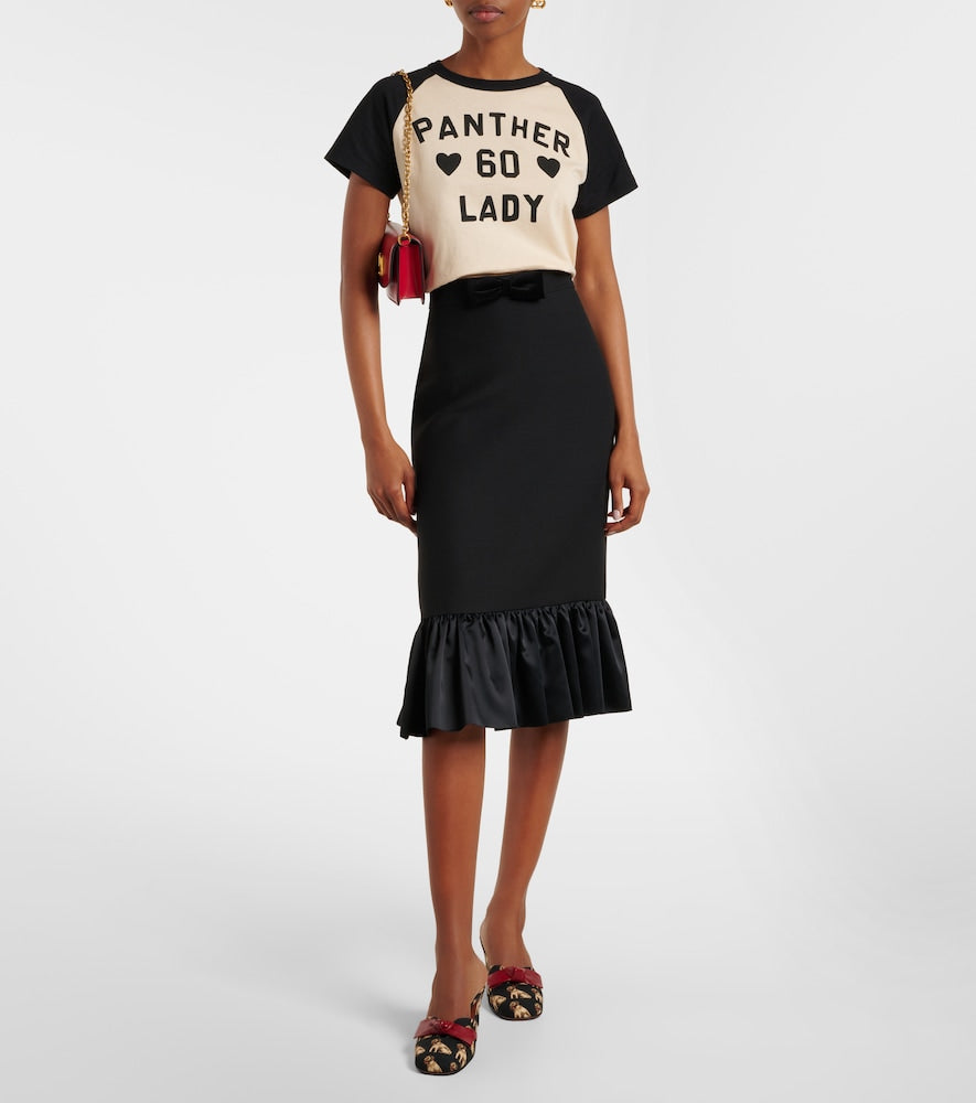 Valentino Garavani Knotty 60 printed leather mules