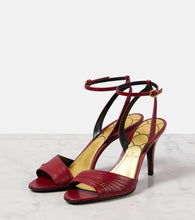 Valentino Garavani Ladycrush 85 leather sandals