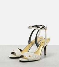 Valentino Garavani Ladycrush 85 leather sandals