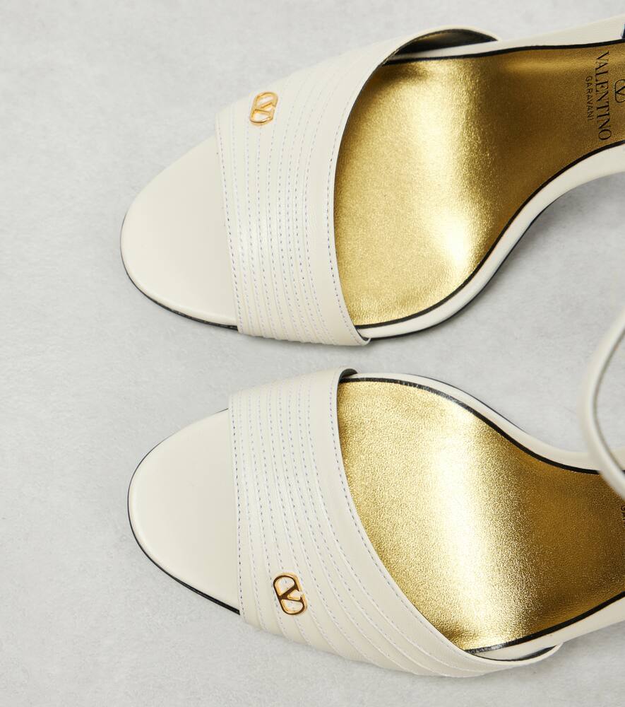 Valentino Garavani Ladycrush 85 leather sandals