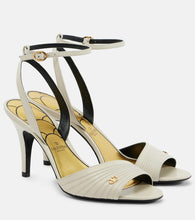 Valentino Garavani Ladycrush 85 leather sandals