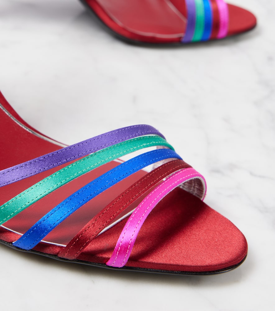 Valentino Garavani Ladycrush embellished leather sandals