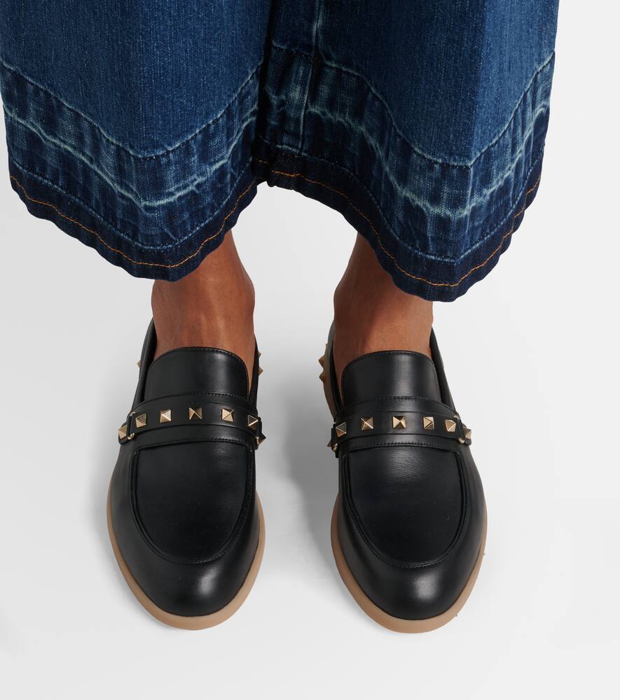 Valentino Garavani Leisure Flows leather loafers