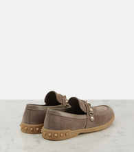 Valentino Garavani Leisure Flows suede loafers