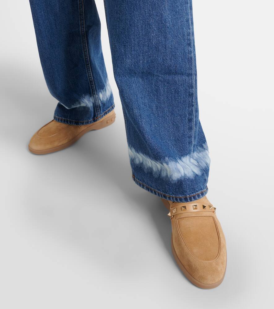 Valentino Garavani Leisure Flows suede loafers
