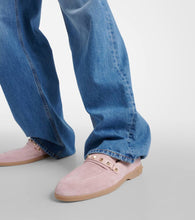 Valentino Garavani Leisure Flows suede loafers
