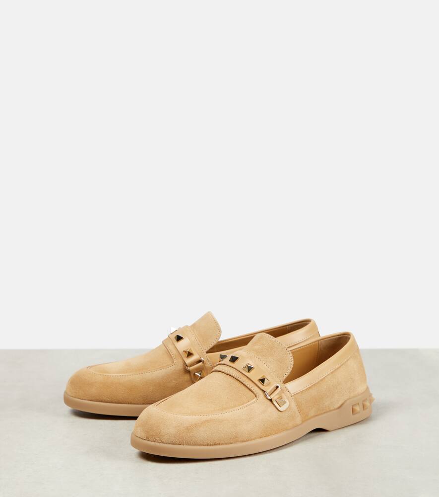 Valentino Garavani Leisure Flows suede loafers