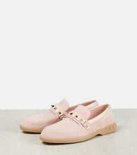 Valentino Garavani Leisure Flows suede loafers