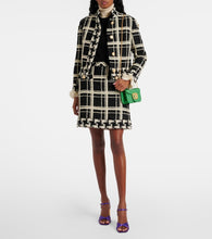 Valentino Garavani Loc√É¬≤ Mini embellished moir√É¬© clutch