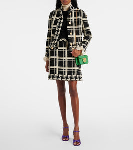 Valentino Garavani Loc√É¬≤ Mini embellished moir√É¬© clutch