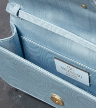 Valentino Garavani Loc√É¬≤ Mini embellished moir√É¬© shoulder bag