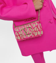 Valentino Garavani Loc√É¬≤ Small Toile Iconographe shoulder bag
