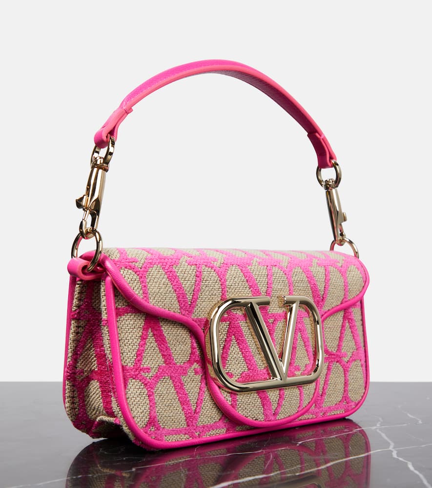 Valentino Garavani Loc√É¬≤ Small Toile Iconographe shoulder bag