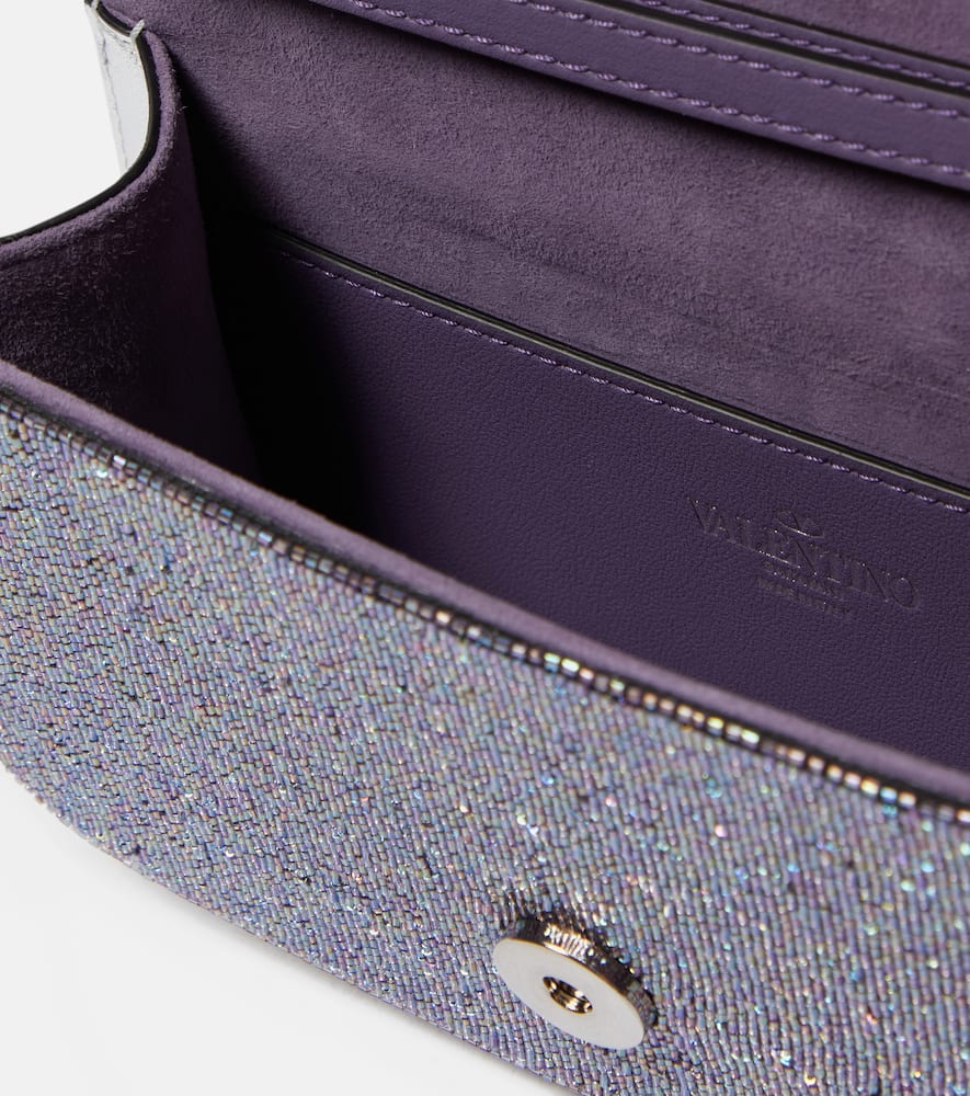 Valentino Garavani Loc√É¬≤ Small embellished shoulder bag