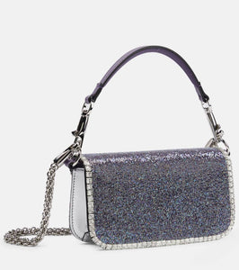 Valentino Garavani Loc√É¬≤ Small embellished shoulder bag