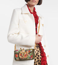 Valentino Garavani Loc√É¬≤ Small jacquard shoulder bag