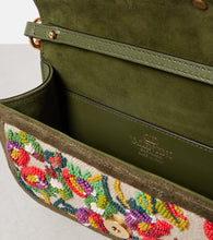 Valentino Garavani Loc√É¬≤ Small jacquard shoulder bag