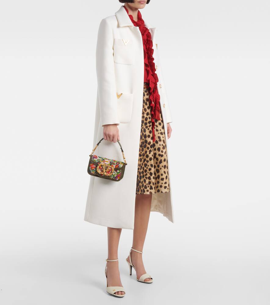 Valentino Garavani Loc√É¬≤ Small jacquard shoulder bag