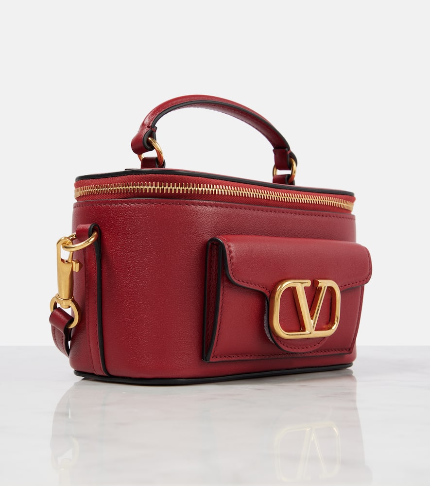 Valentino Garavani Loc√É¬≤ Small leather vanity bag