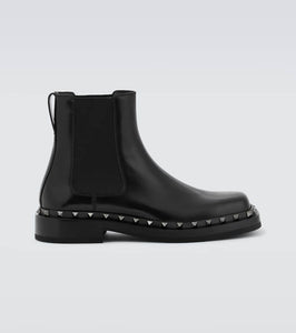Valentino Garavani M-Way Rockstud leather Chelsea boots