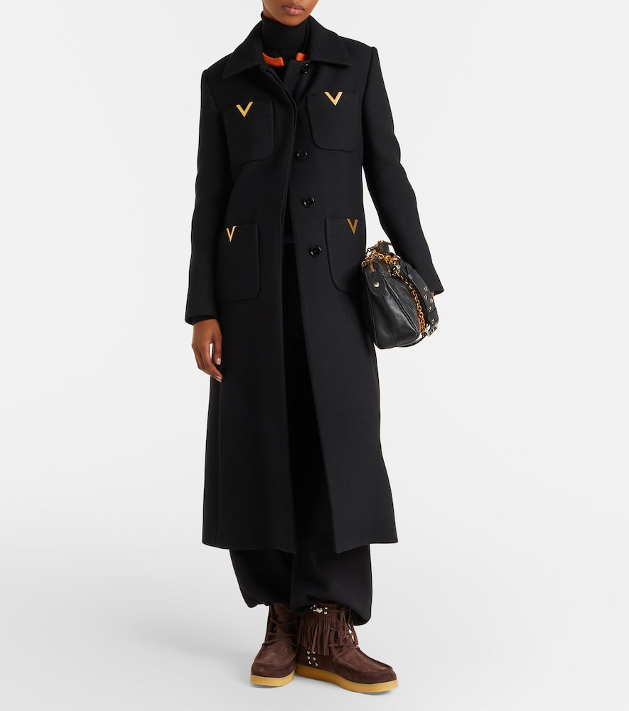 Valentino Garavani Nellcote studded suede ankle boots